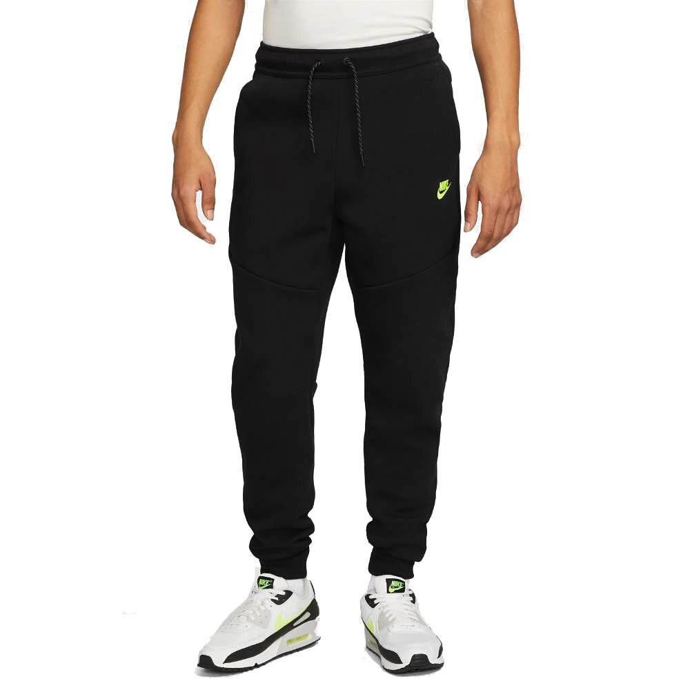 Nike Tech Fleece Fritidsbukse Sort/Volt