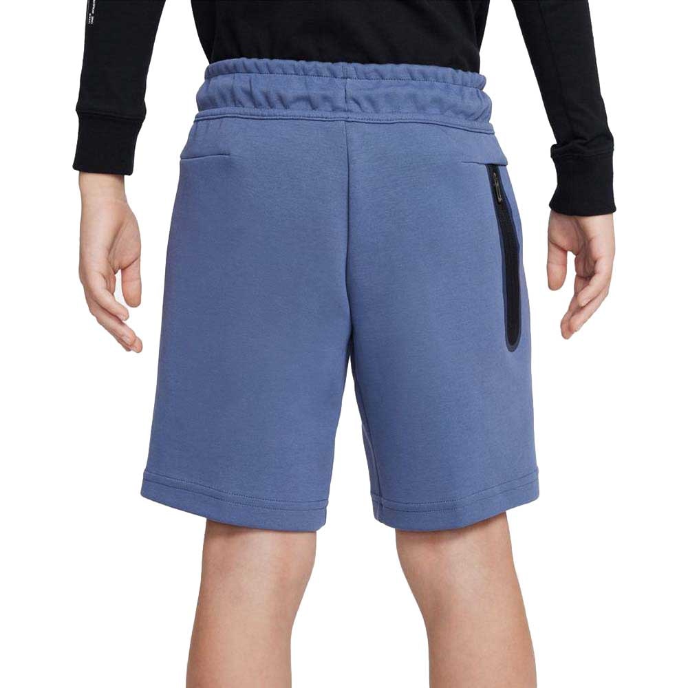 Nike Sportswear Tech Fleece Shorts Barn Blå