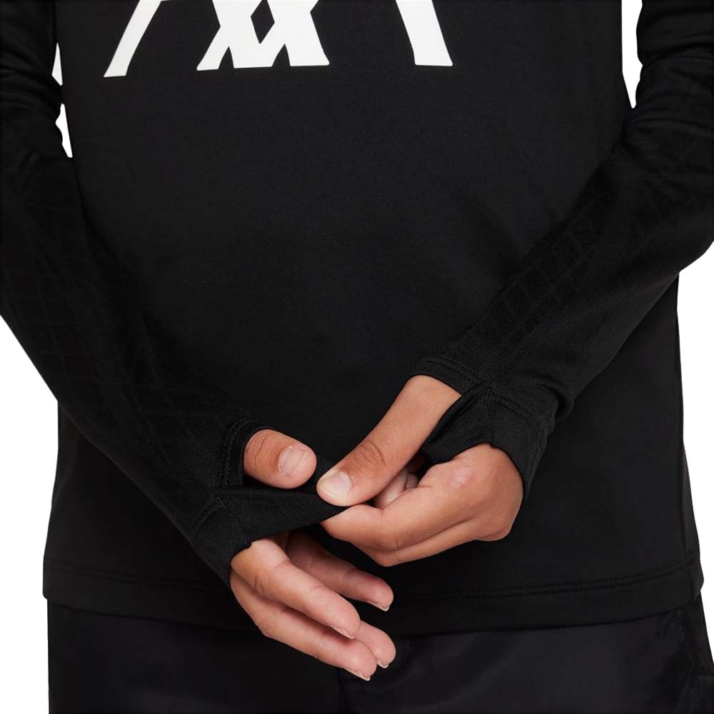Nike Liverpool FC Dry Strike Treningsgenser 23/24 Barn Borte Sort