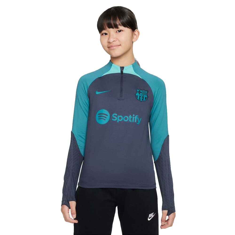 Nike FC Barcelona Dry Strike Treningsgenser 23/24 Barn Marine