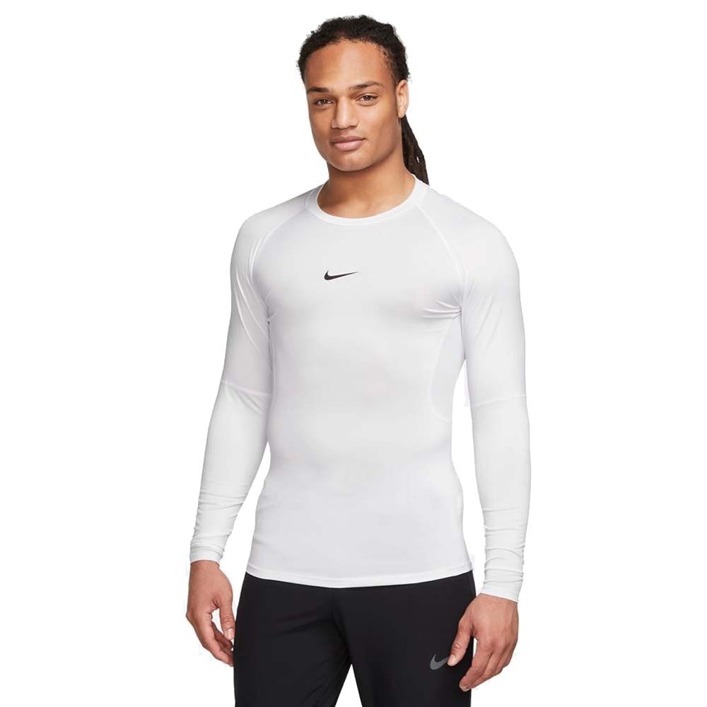 Nike Pro Dri-Fit Langermet Baselayer Overdel Hvit