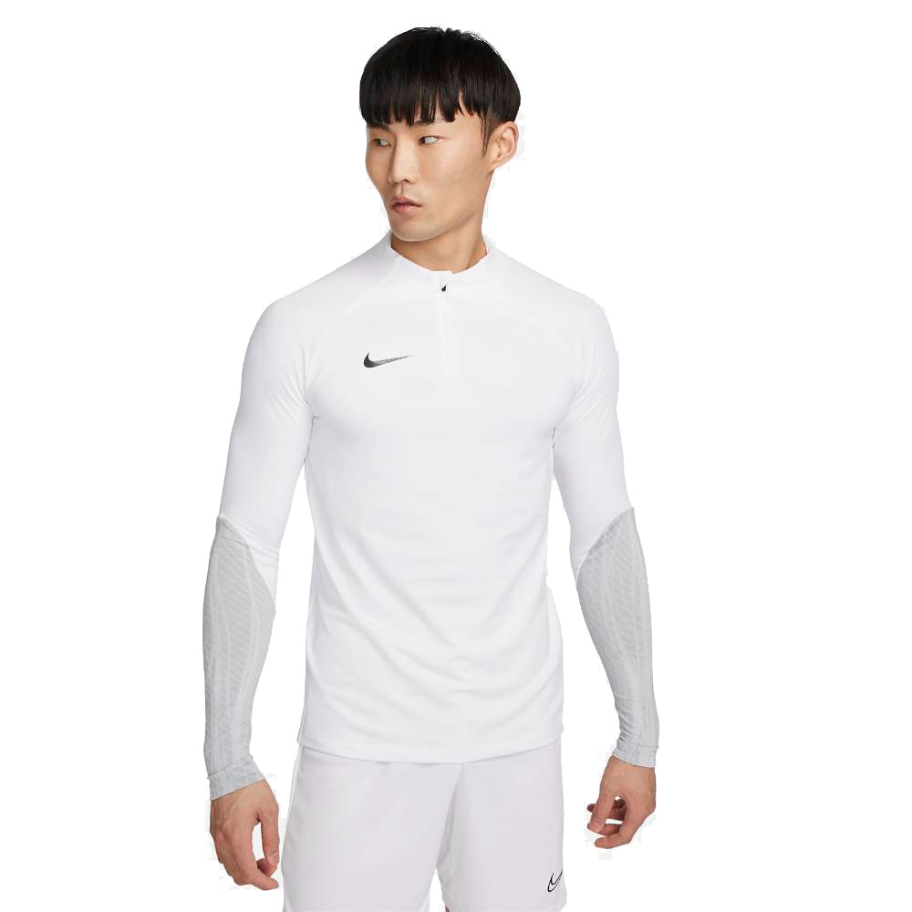 Nike Dri-FIT Strike Treningsgenser Hvit/Grå