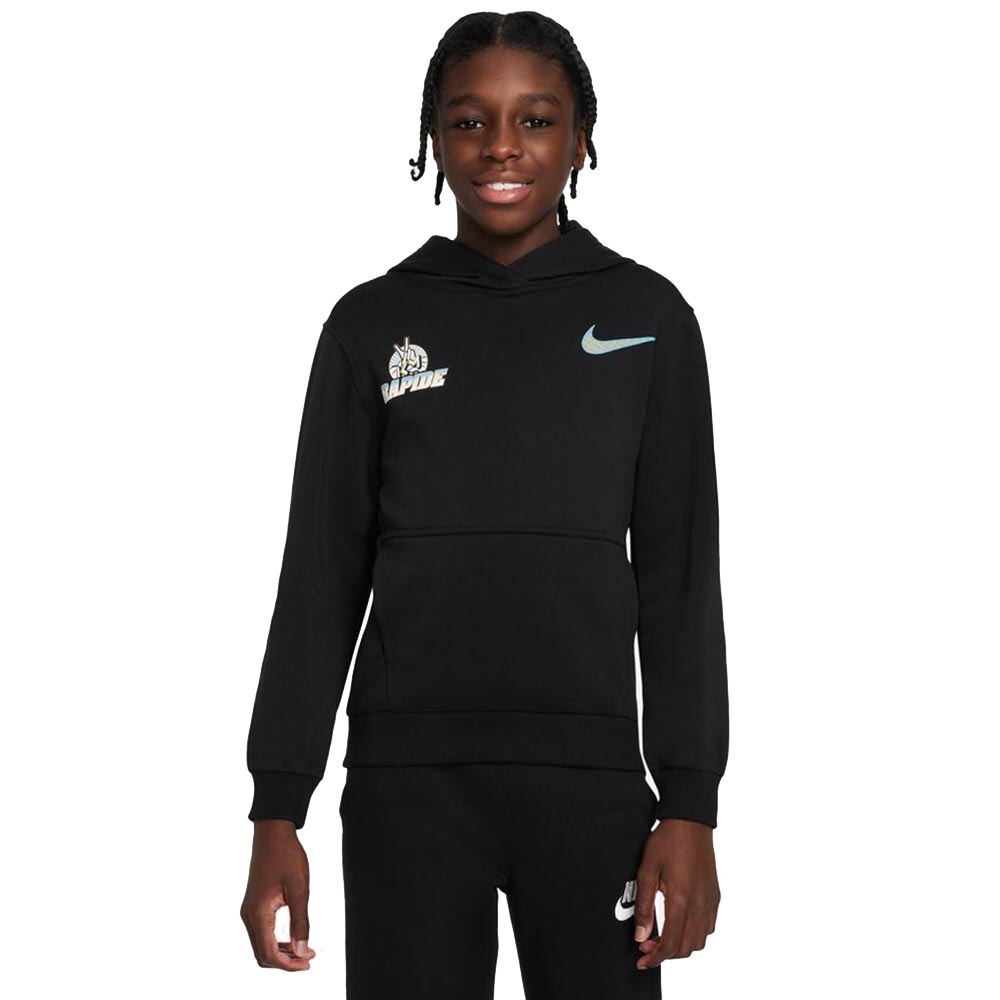 Nike NSW Fleece Hettegenser Barn Mbappé