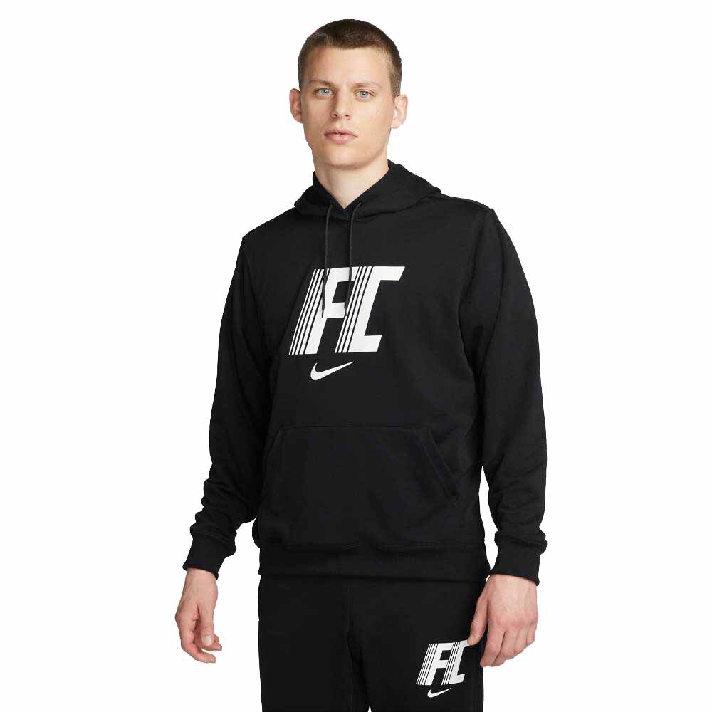 Nike FC Dri-Fit Hettegenser Sort