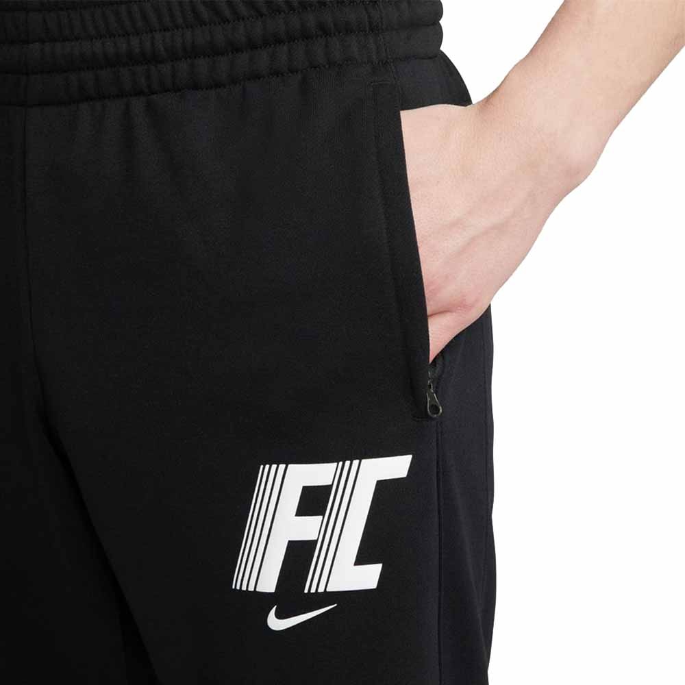 Nike FC Dri-Fit Fleece Bukse Sort