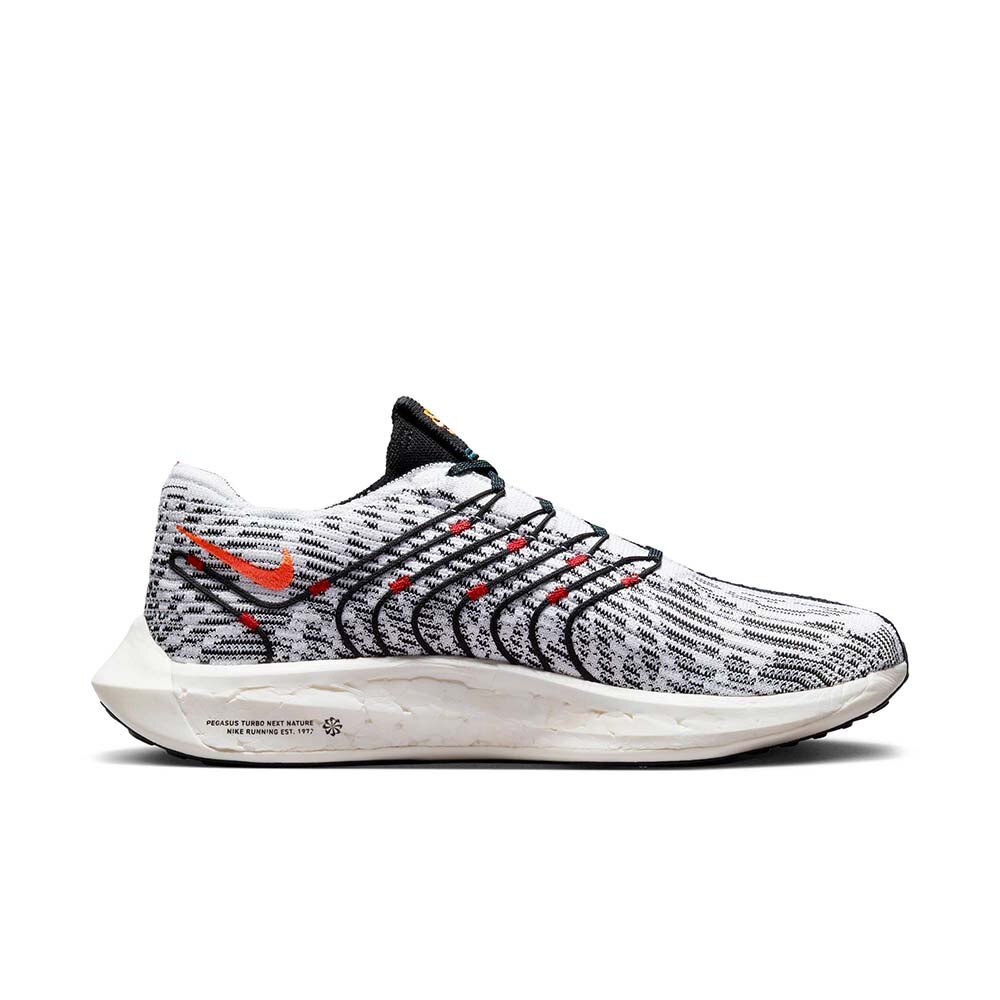 Nike Pegasus Turbo Next Nature Joggesko Herre Hvit/Grå/Sort