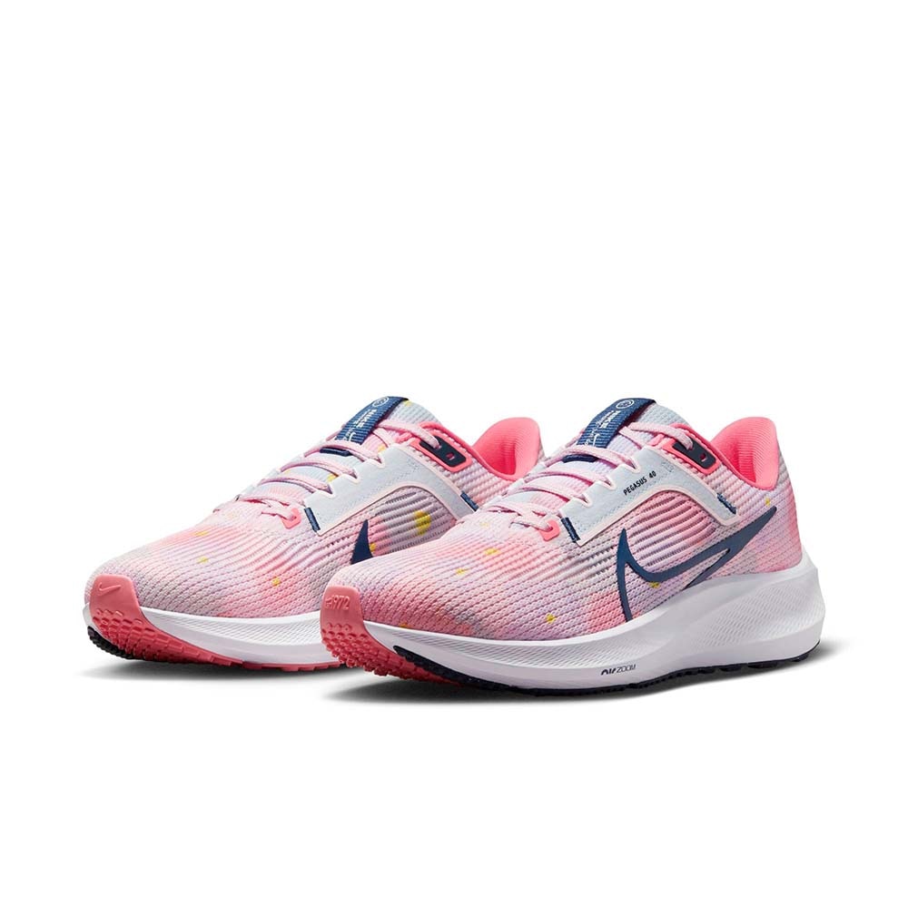 Nike Air Zoom Pegasus 40 PRM Joggesko Dame Rosa/Blå