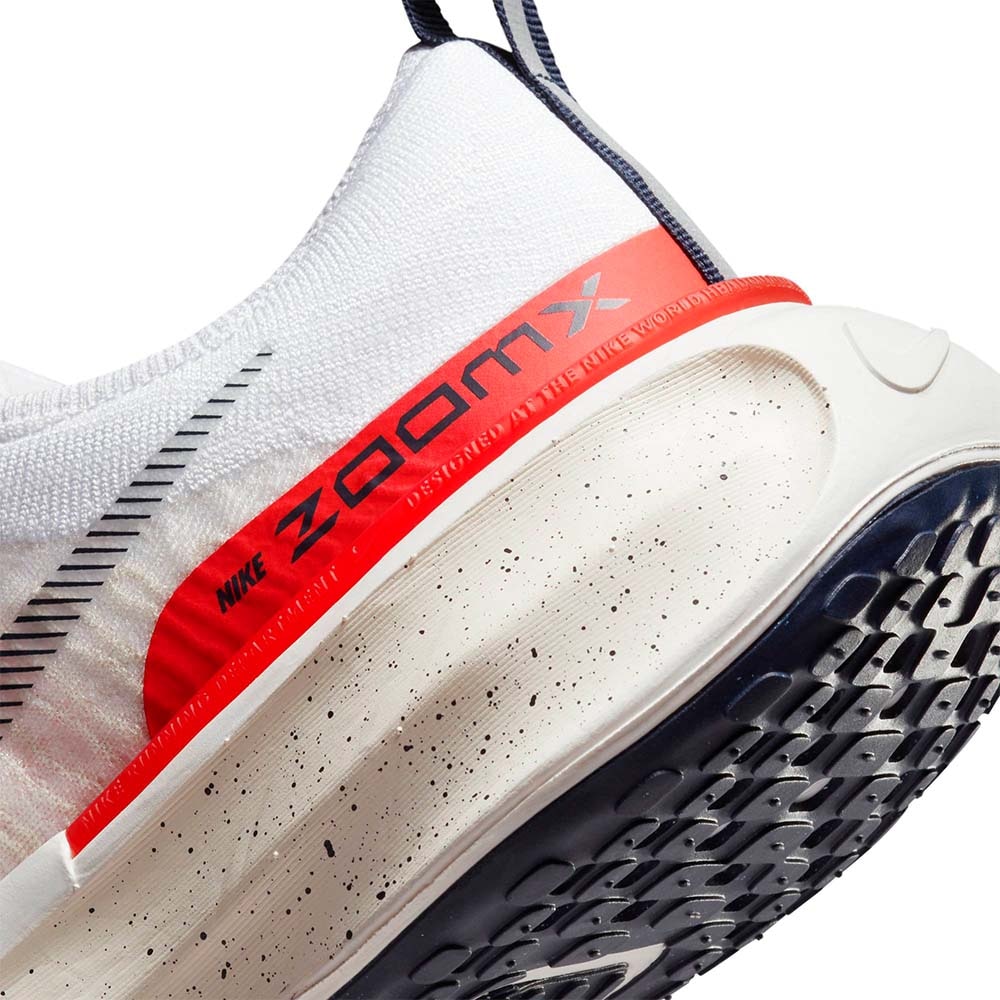 Nike ZoomX Invincible Run Flyknit 3 Joggesko Herre Hvit/Rød