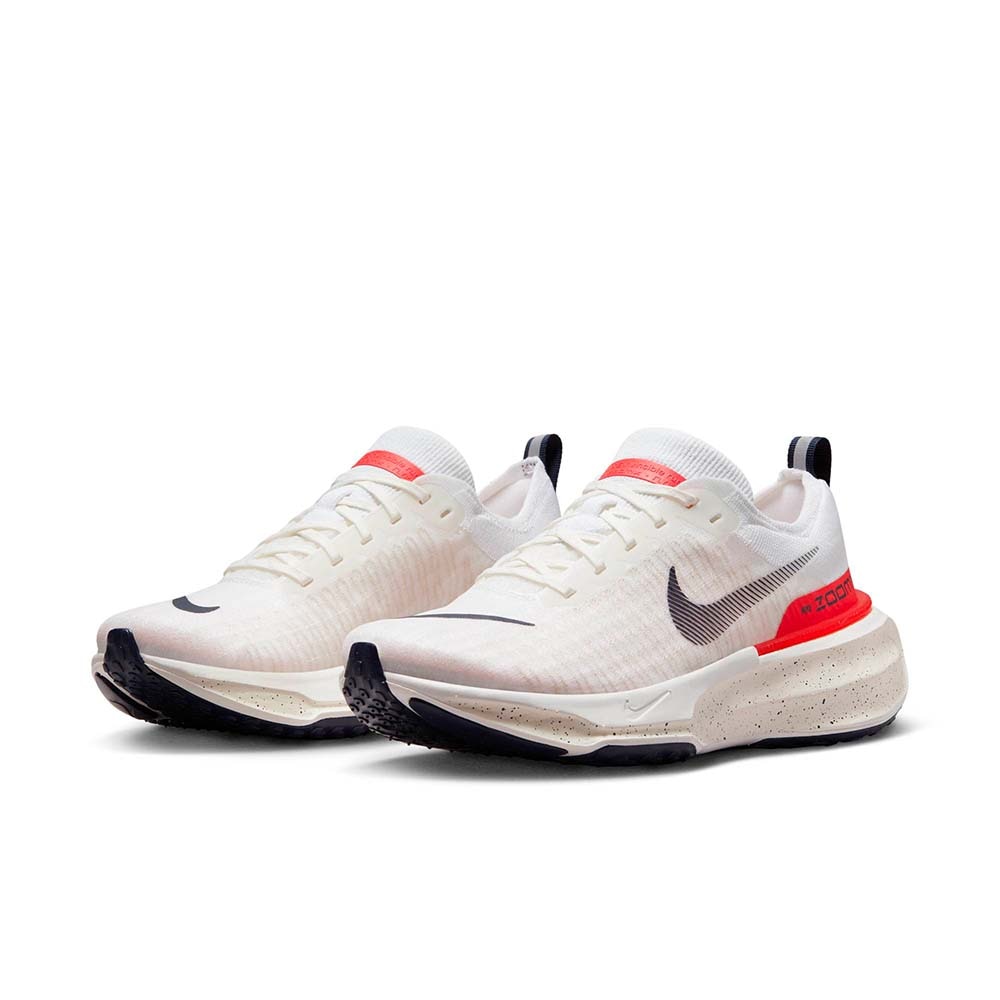 Nike ZoomX Invincible Run Flyknit 3 Joggesko Herre Hvit/Rød
