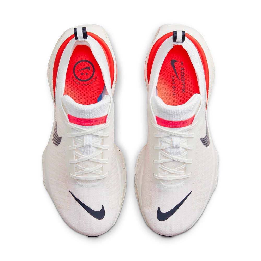 Nike ZoomX Invincible Run Flyknit 3 Joggesko Herre Hvit/Rød