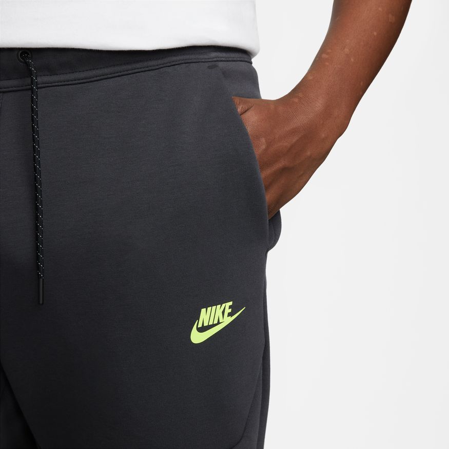 Nike Tech Fleece Fritidsbukse Grå/Volt