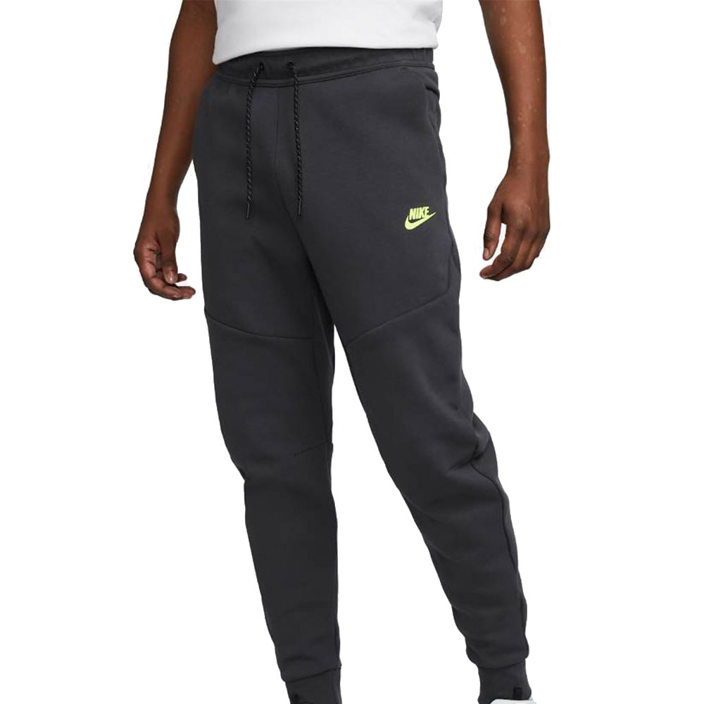 Nike Tech Fleece Fritidsbukse Grå/Volt