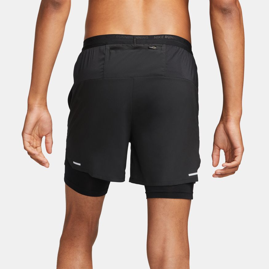 Nike Dri-Fit Stride 2-in-1 Løpeshorts Herre Sort