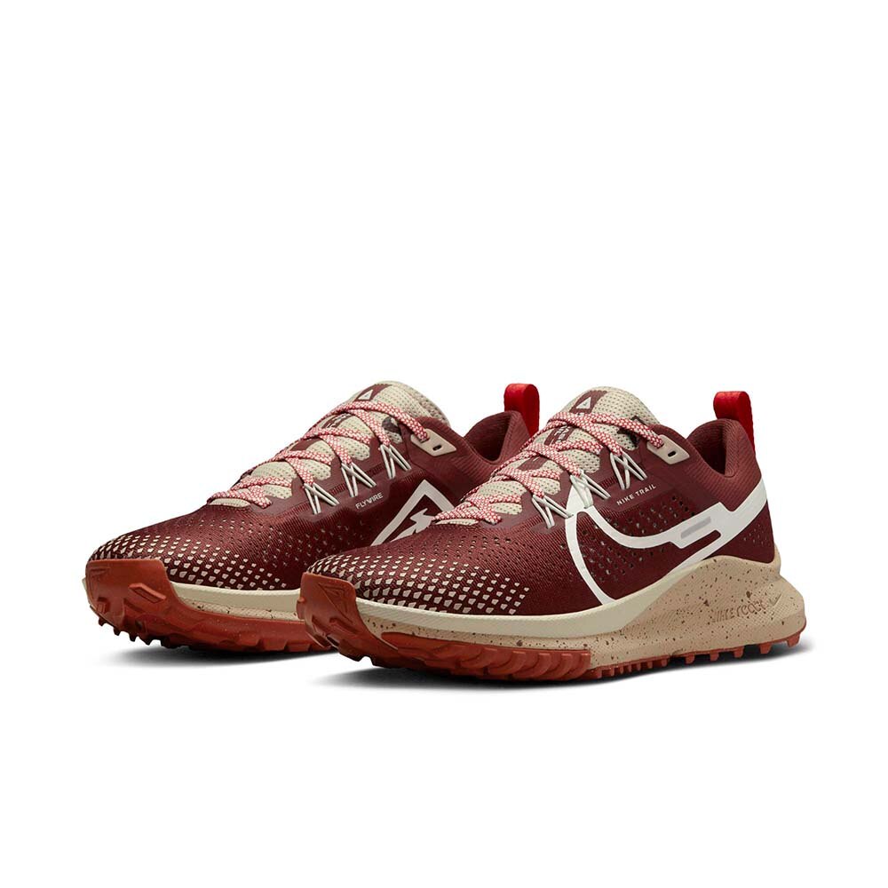 Nike React Pegasus Trail 4 Joggesko Dame Burgunder