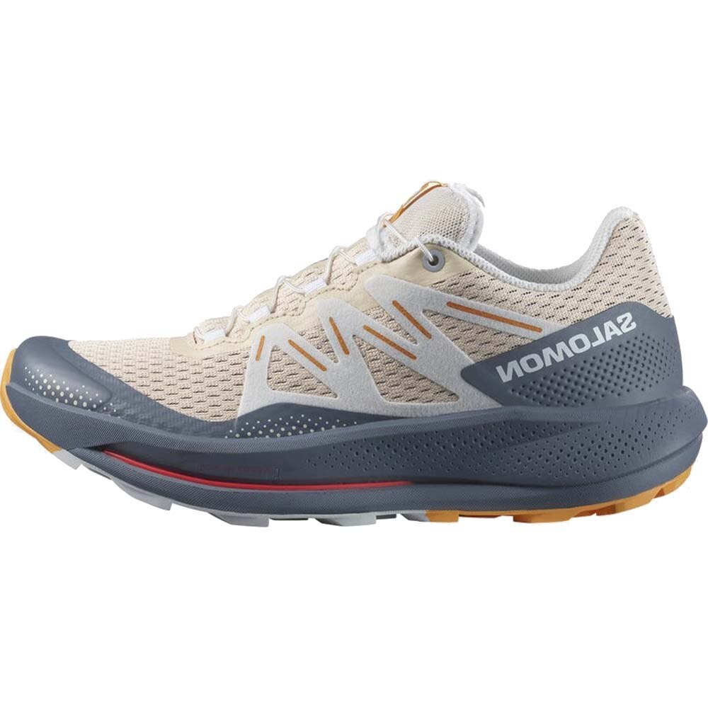 Salomon Pulsar Trail Joggesko Dame Beige/Grå