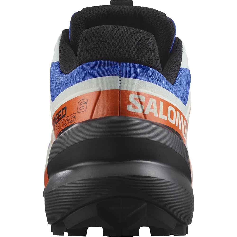 Salomon Speedcross 6 Joggesko Herre Blå/Oransje/Hvit