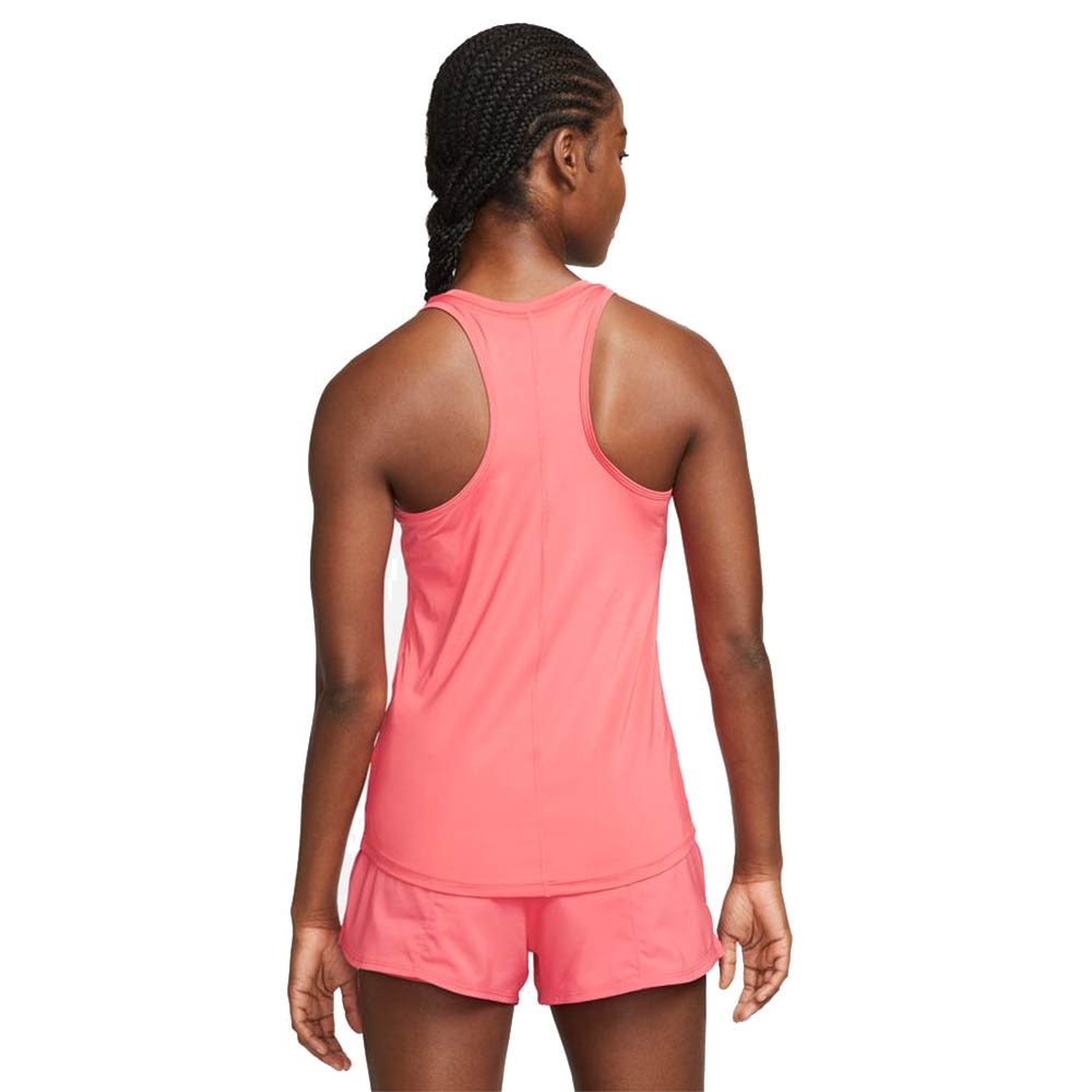 Nike NK One DF Slim Singlet Dame Rosa