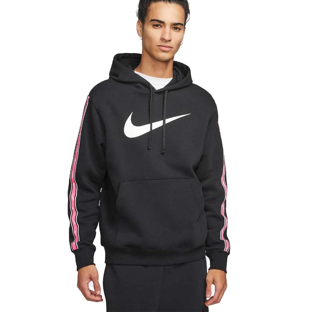 Nike Sportswear Repeat Hettegenser Sort