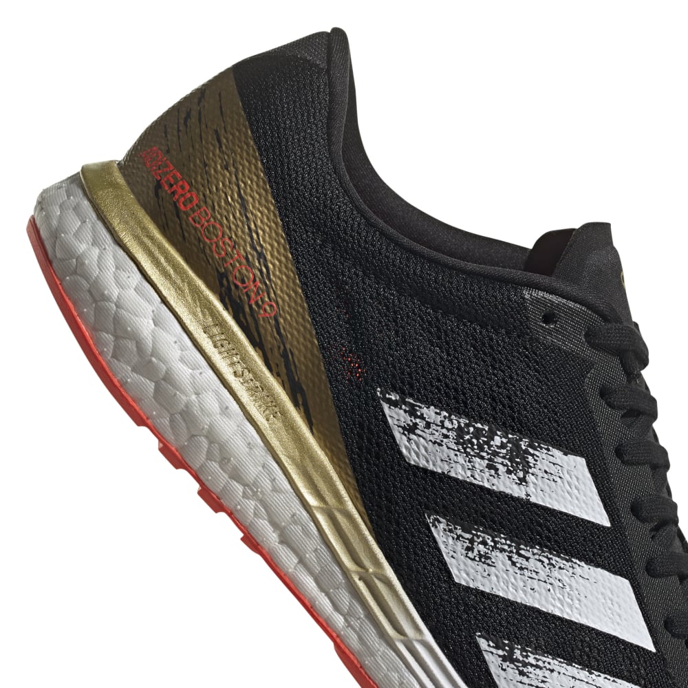 Adidas Adizero Boston 9 Joggesko Dame Sort/Gull