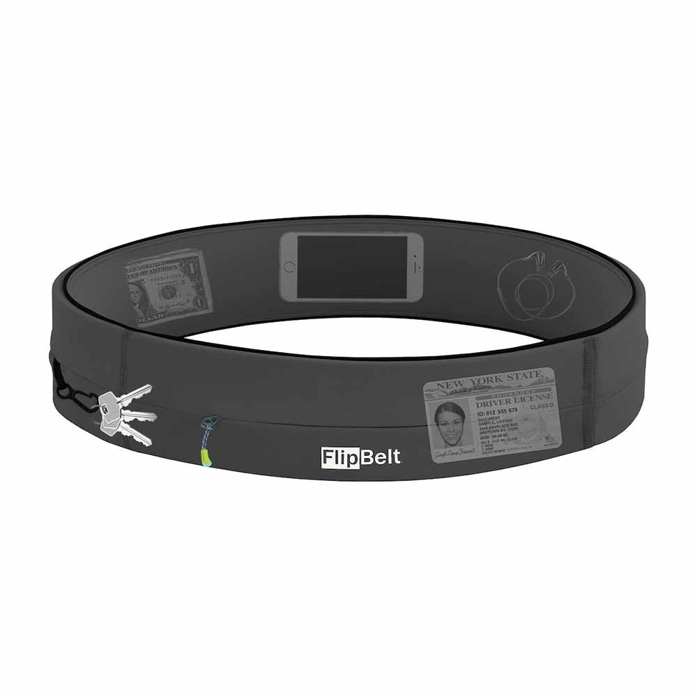 FlipBelt Zipper Edition Løpebelte Sort