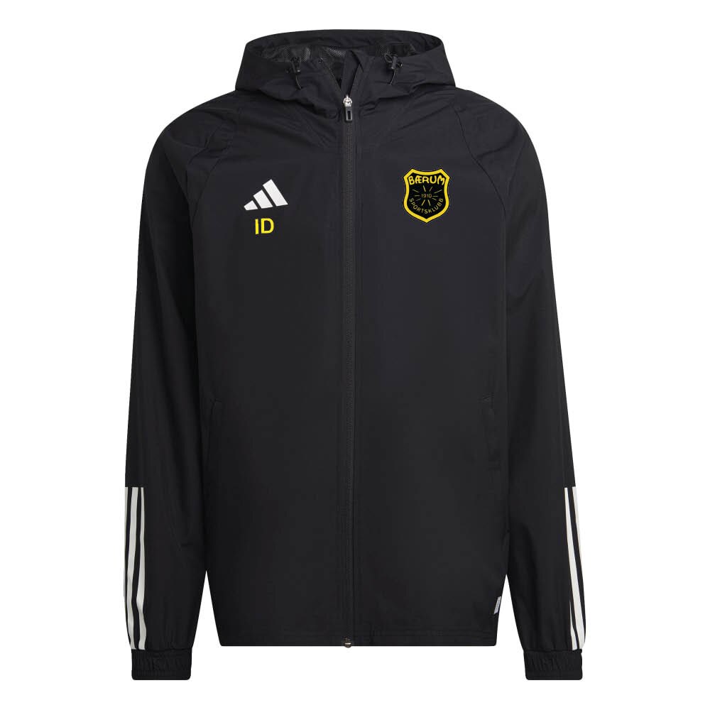 Adidas Bærum SK Allværsjakke Sort