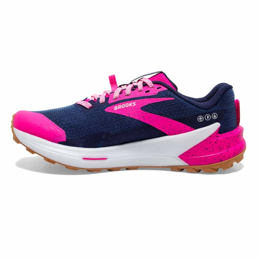 Brooks Catamount 2 Trail Joggesko Dame Marine/Rosa