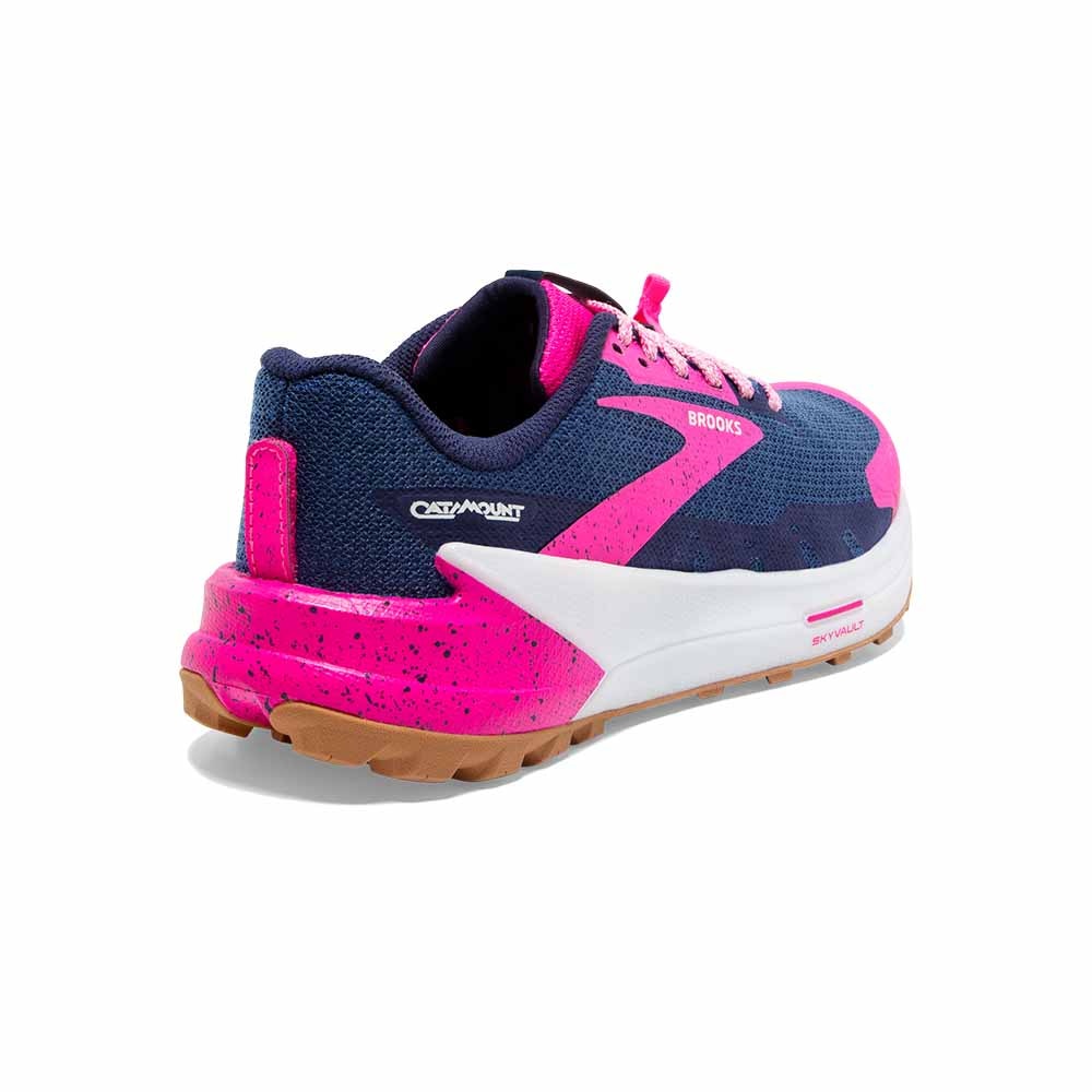 Brooks Catamount 2 Trail Joggesko Dame Marine/Rosa