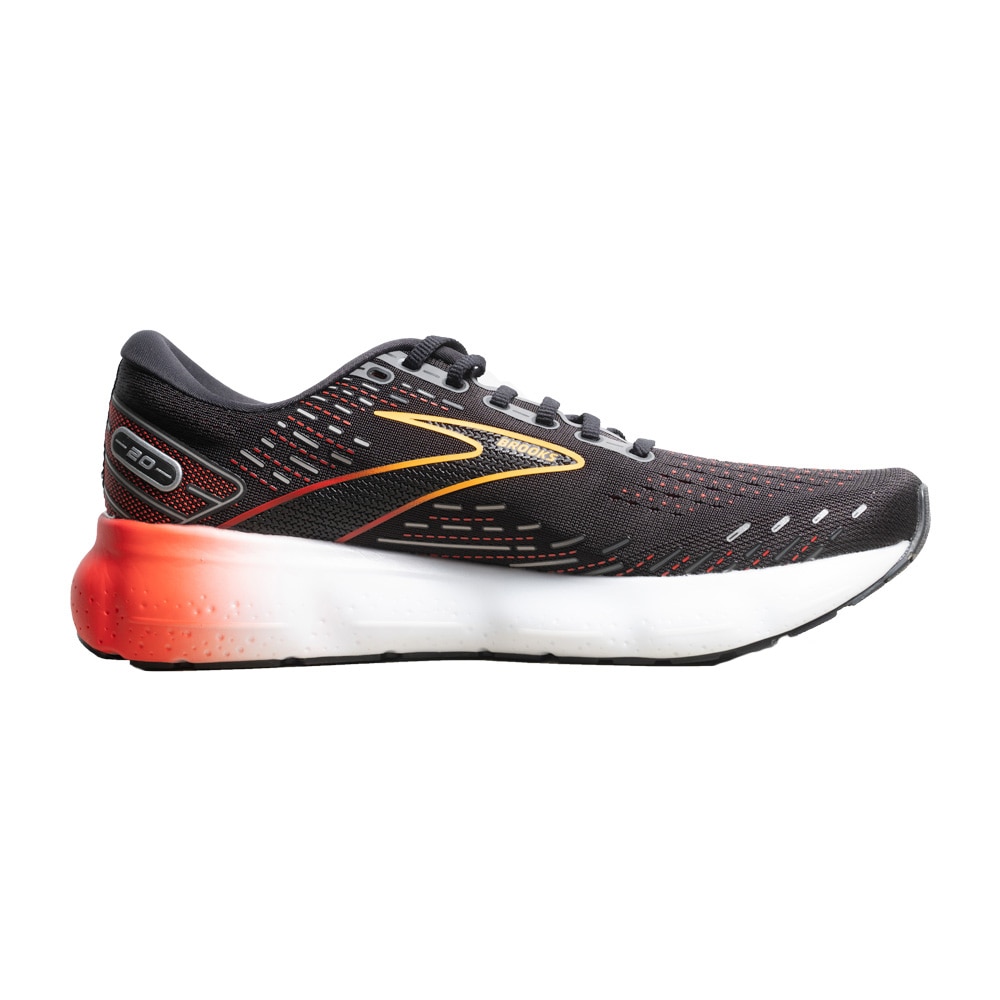 Brooks Glycerin 20 Joggesko Herre Sort/Rød 