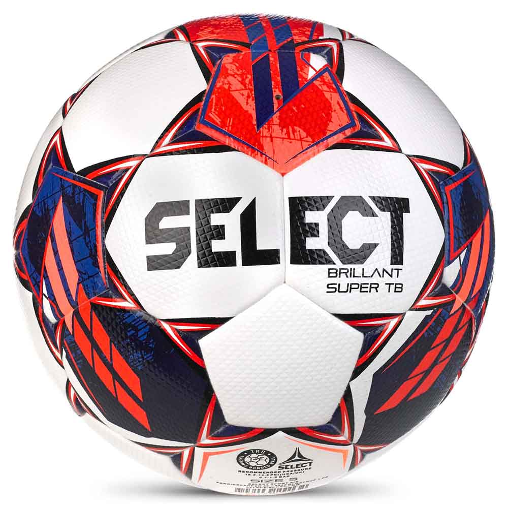 Select Brillant Super Matchball Fotball Barn Hvit/Rød