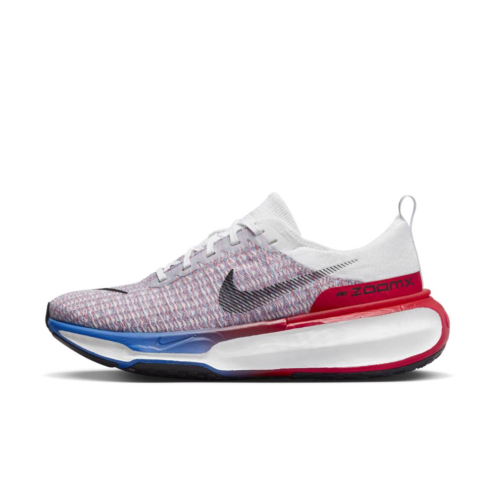 Nike ZoomX Invincible Run Flyknit 3 Joggesko Herre Hvit/Rød/Blå