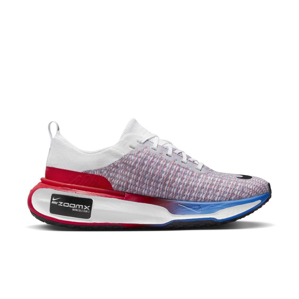 Nike ZoomX Invincible Run Flyknit 3 Joggesko Herre Hvit/Rød/Blå