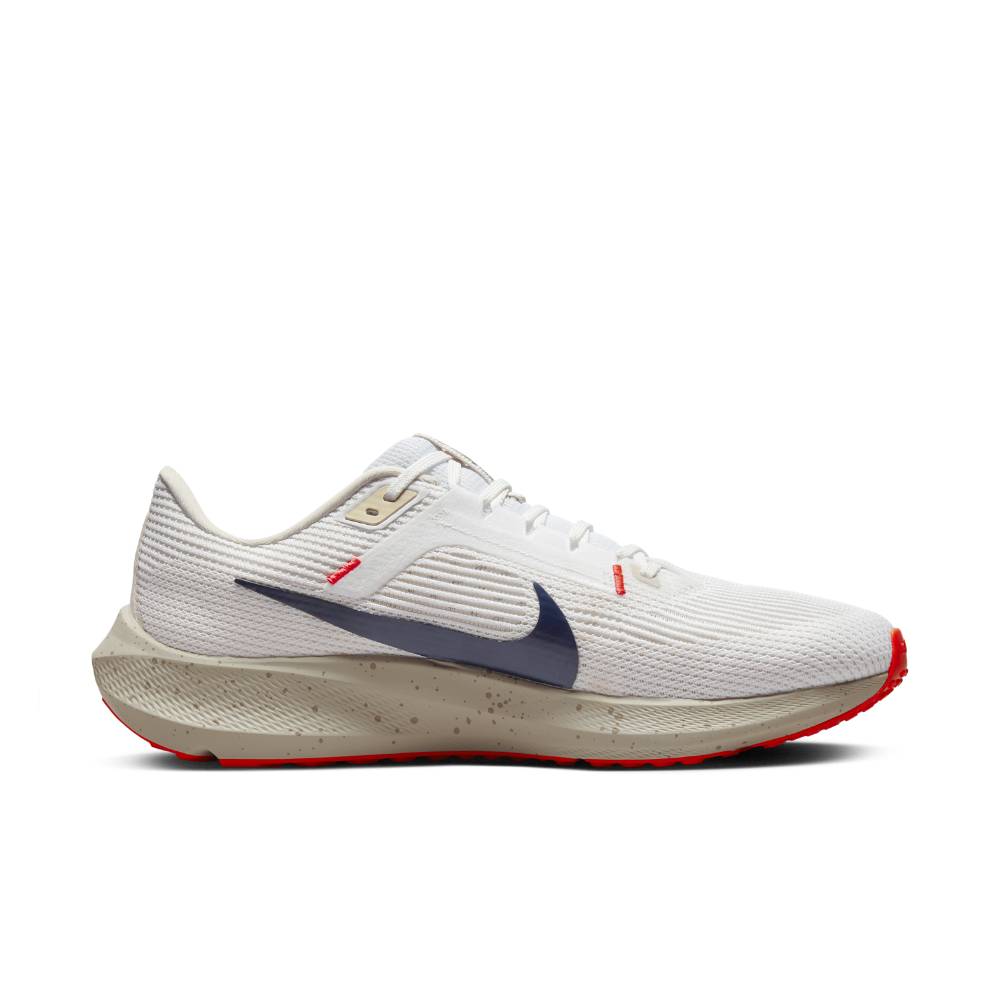 Nike Air Zoom Pegasus 40 Joggesko Herre Hvit/Rød