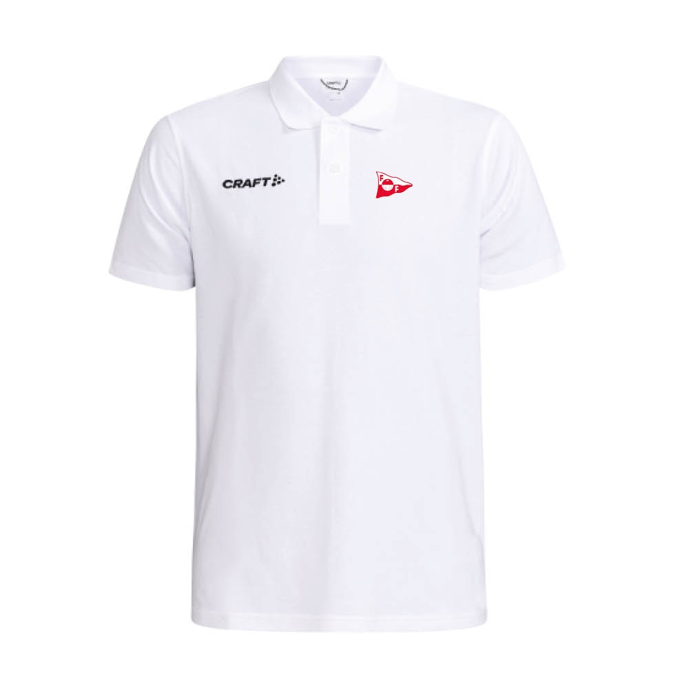 Craft Fredrikstad FK Supporter Polo Hvit