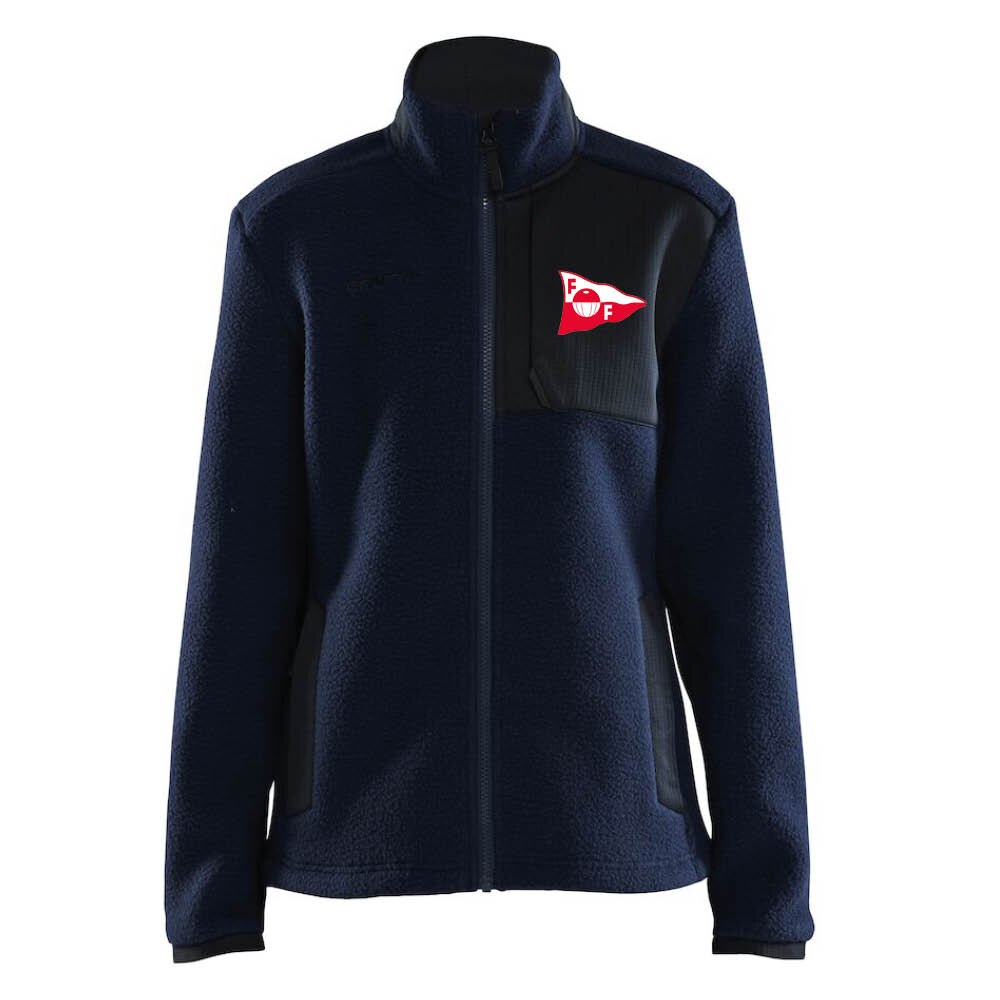 Craft Fredrikstad FK Pile Fleecejakke Dame Marine