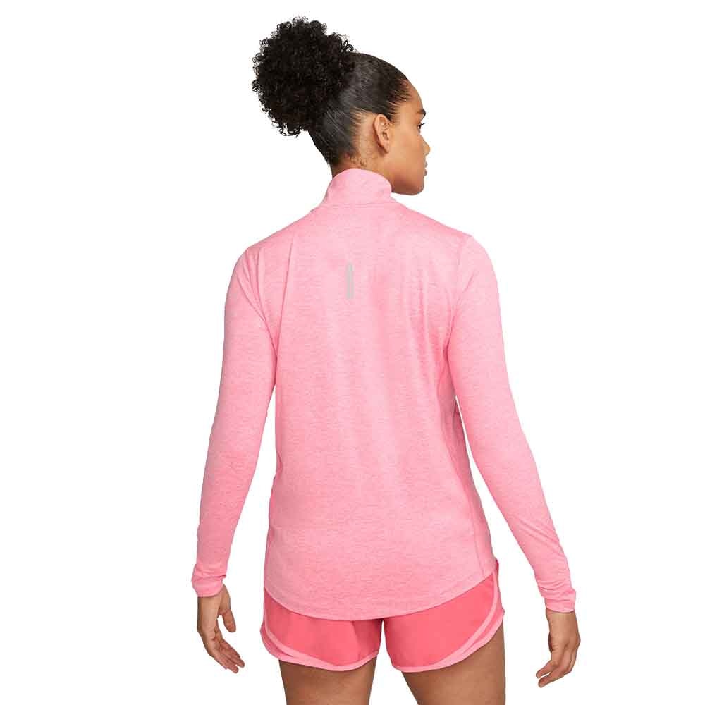 Nike Element Half-Zip Løpetrøye Dame Lys Rosa 