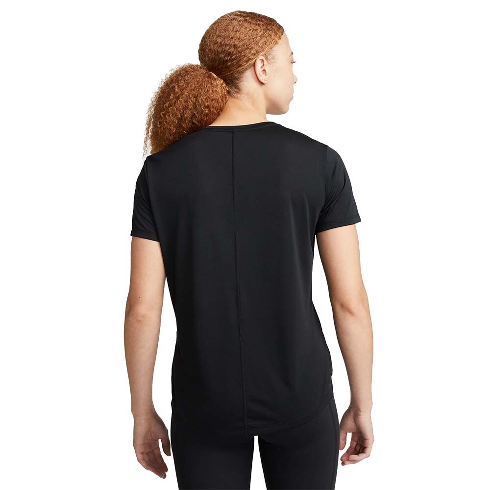 Nike Dri-FIt One Swoosh Kortermet Trøye Dame Sort 