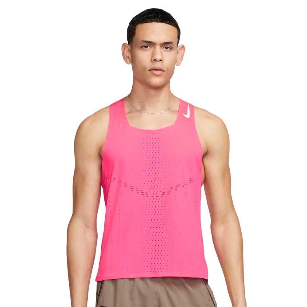 Nike ADV Aeroswift Singlet Herre Rosa