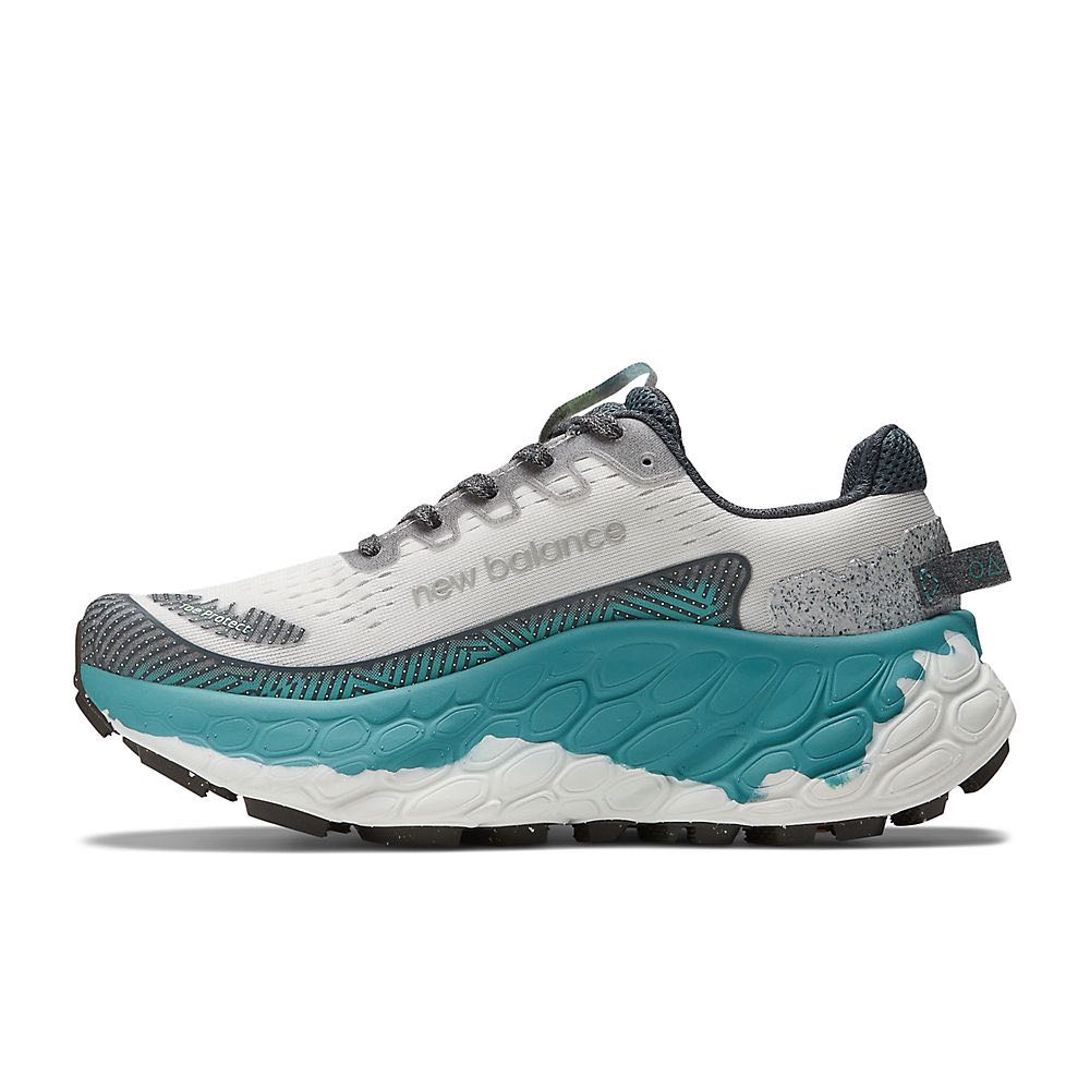 New Balance Fresh Foam X More Trail V3 Joggesko Dame Hvit/Blå