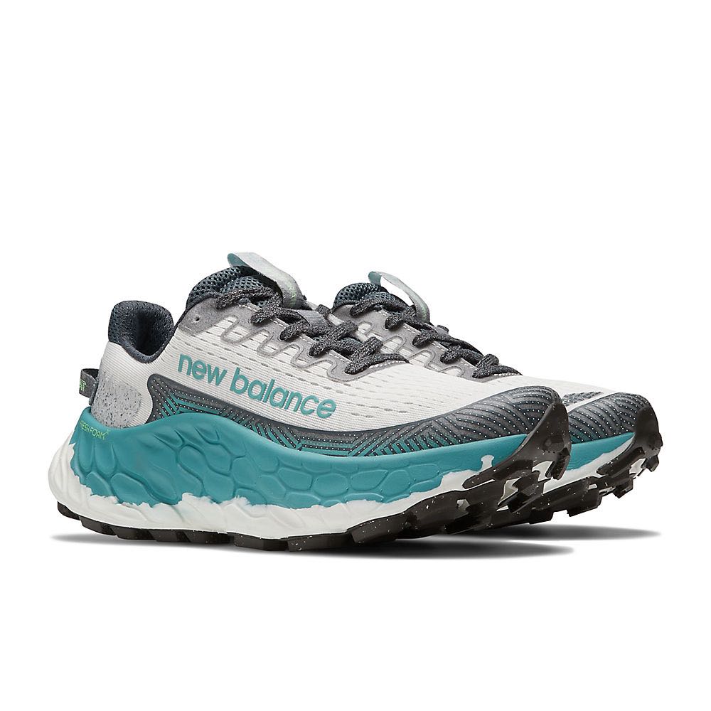 New Balance Fresh Foam X More Trail V3 Joggesko Dame Hvit/Blå