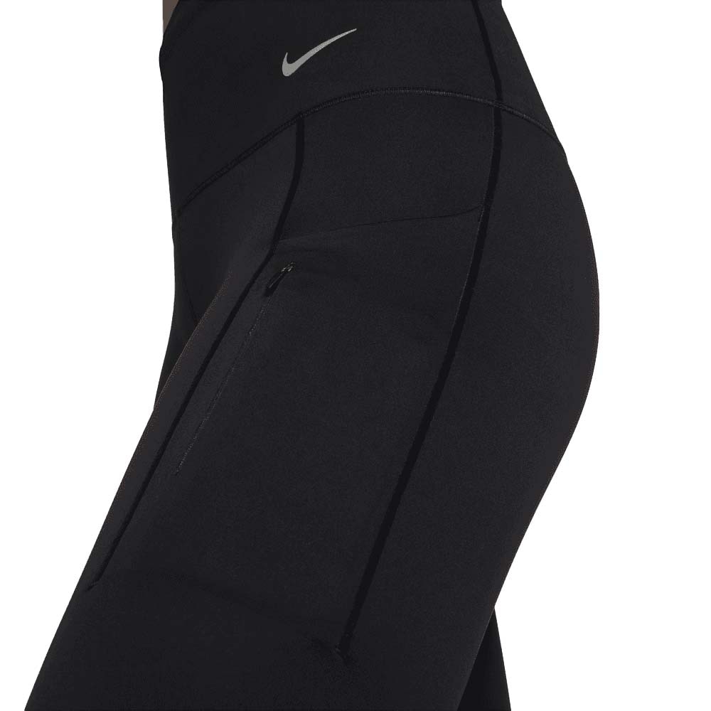 Nike Dri-Fit Go HighRise Løpetights Dame Sort