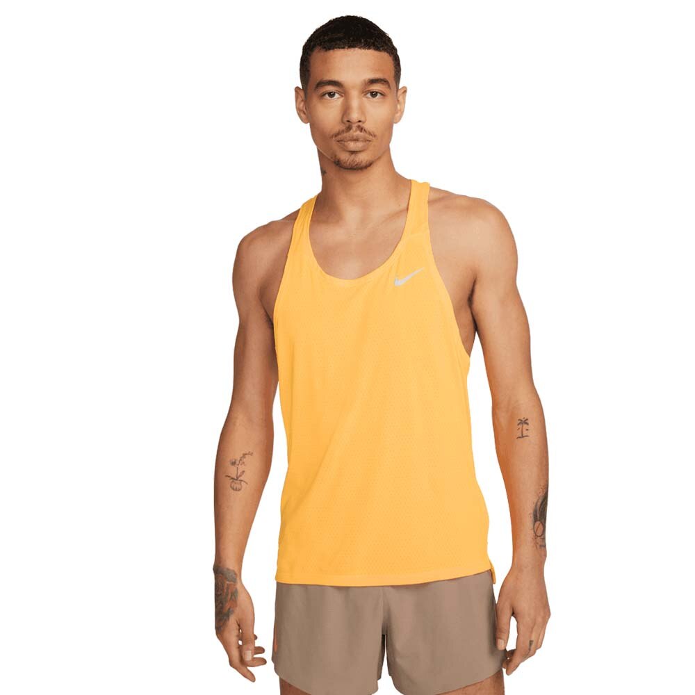 Nike Dri-Fit Fast Singlet Herre Oransje