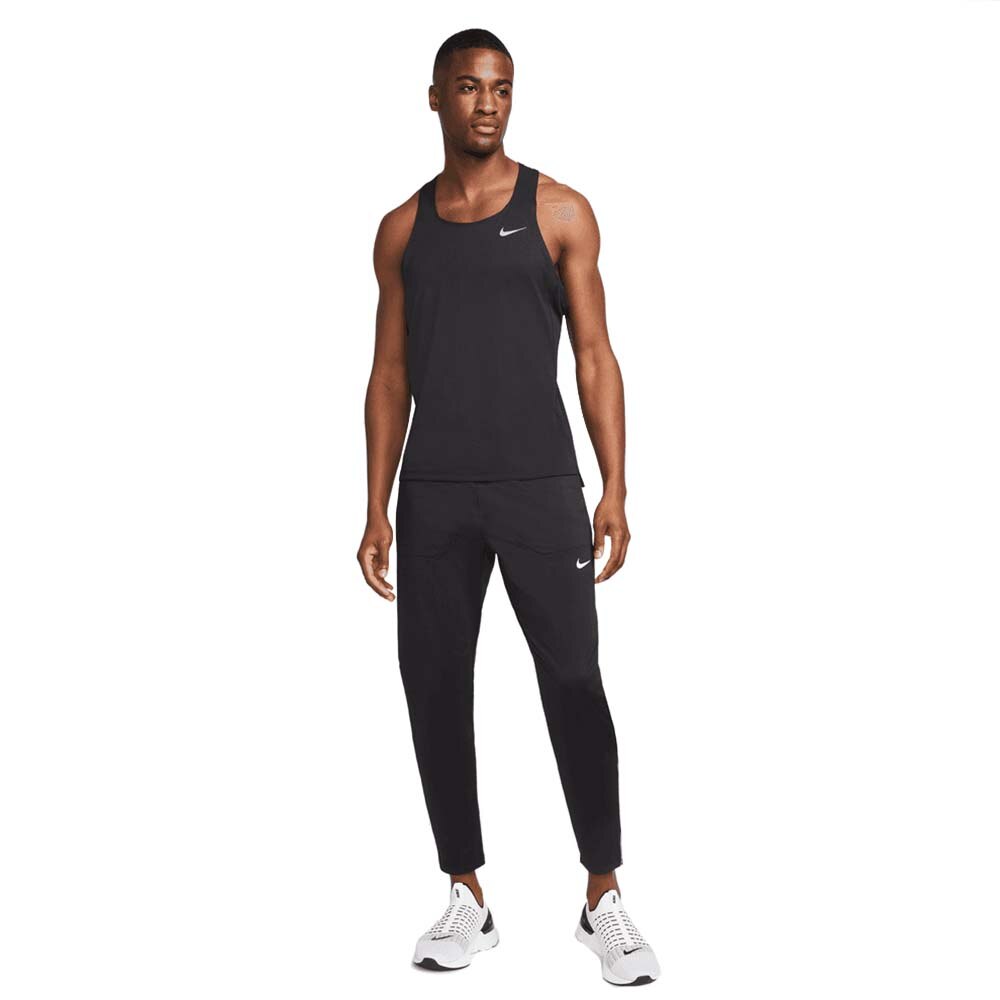 Nike Dri-Fit Fast Singlet Herre Sort
