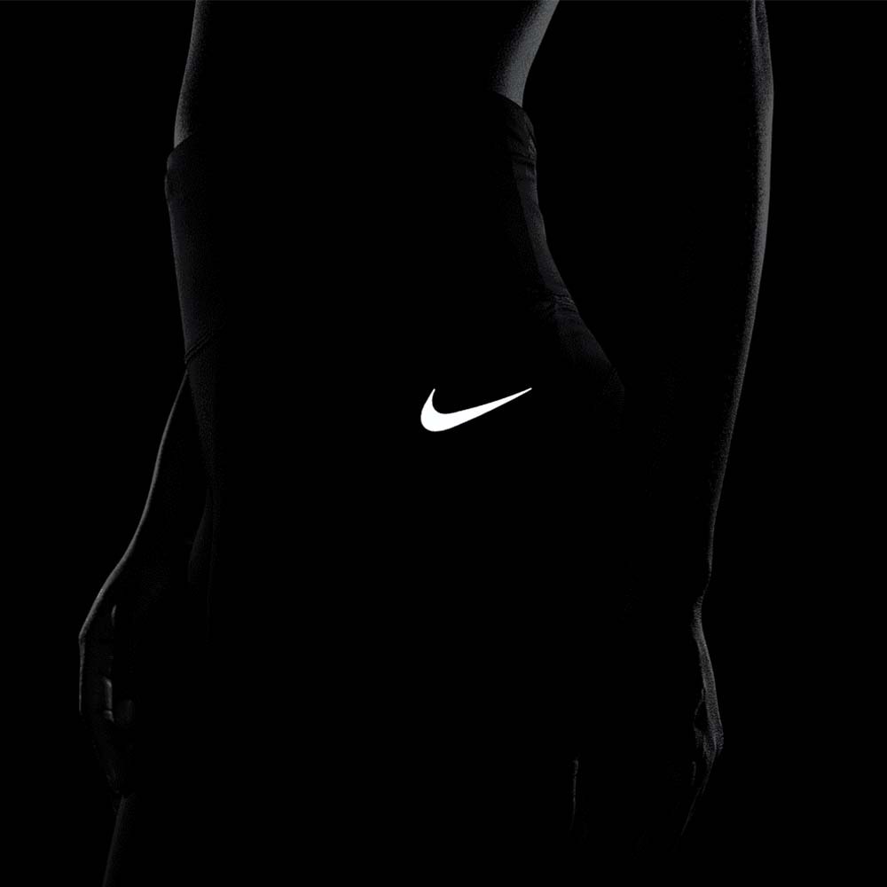 Nike Dri-Fit Fast Crop Tights Dame Sort