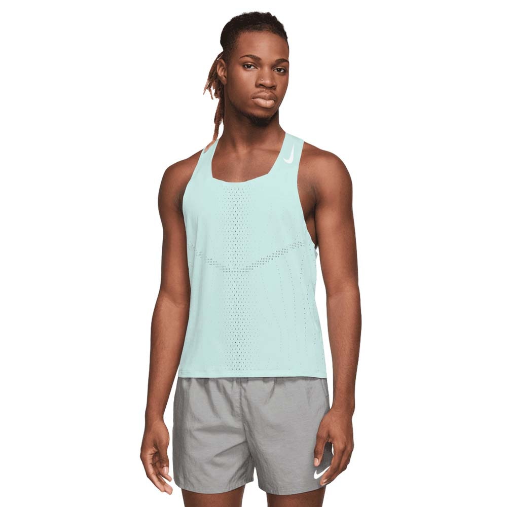 Nike ADV Aeroswift Singlet Herre Lys Blå
