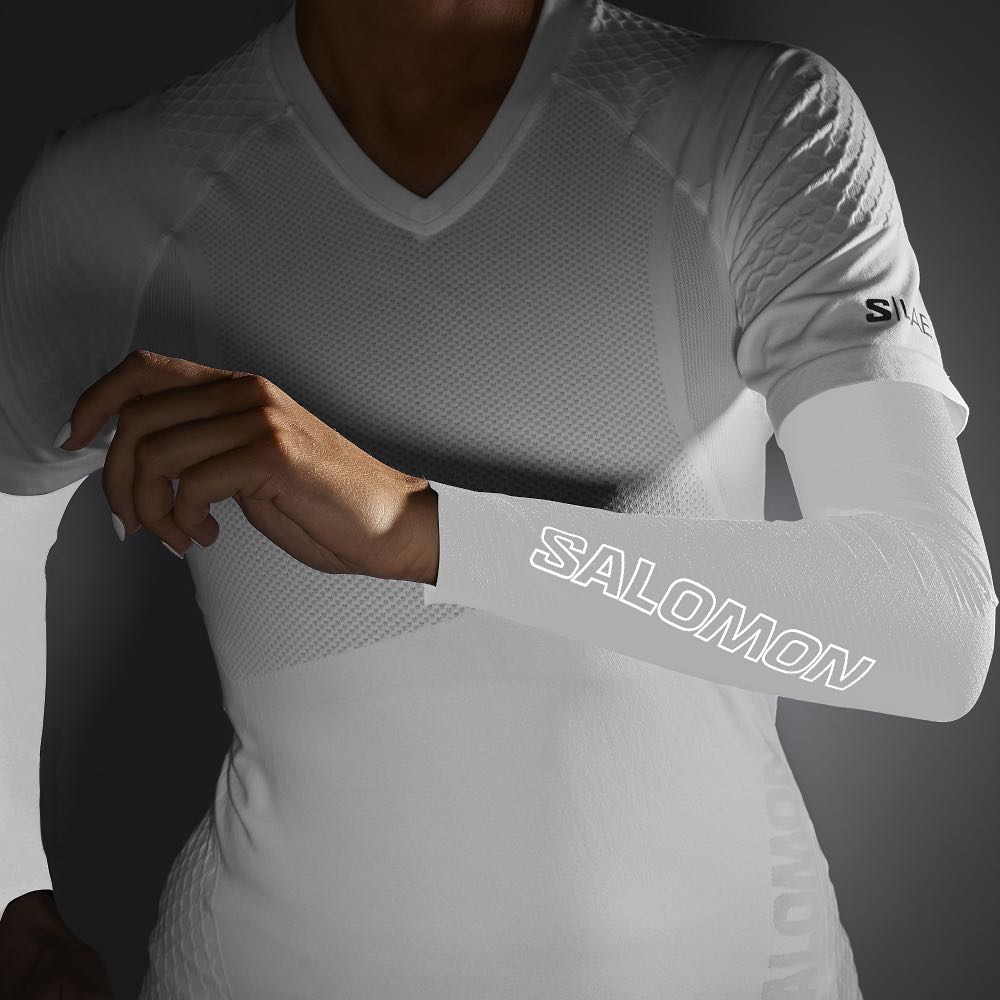 Salomon S/LAB Sleeves Hvit