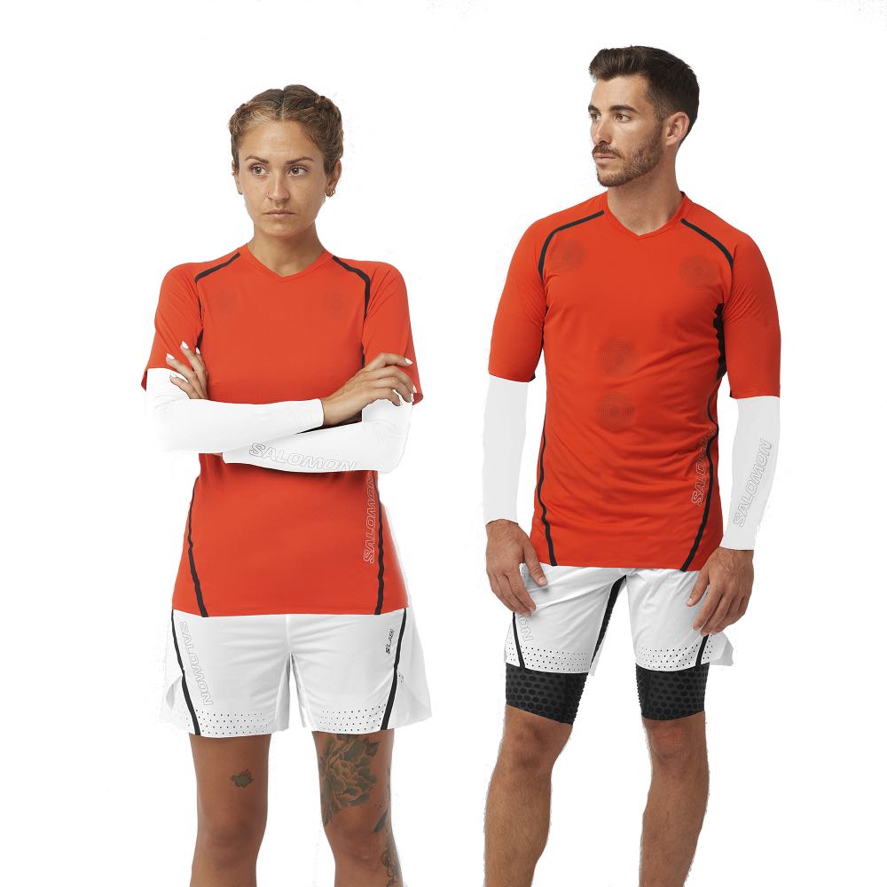 Salomon S/LAB Sleeves Hvit