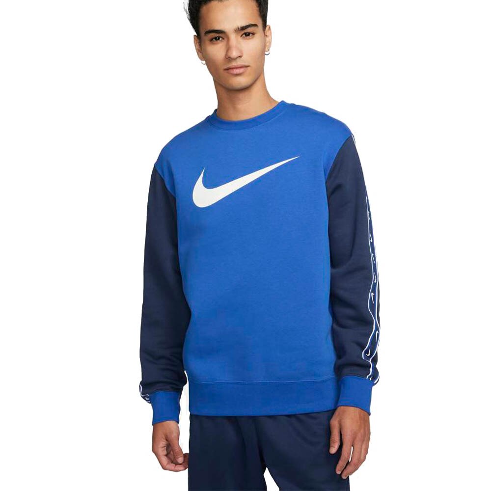 Nike Sportswear Repeat Crew Genser Blå