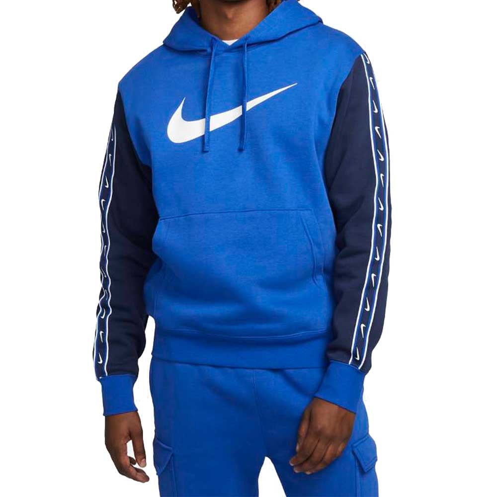 Nike Sportswear Repeat Hettegenser Blå