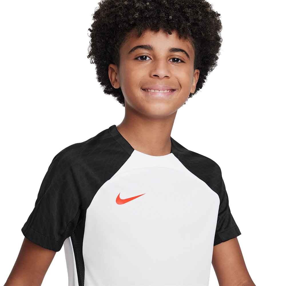 Nike Dri-FIT Strike Treningstrøye Barn Hvit/Sort