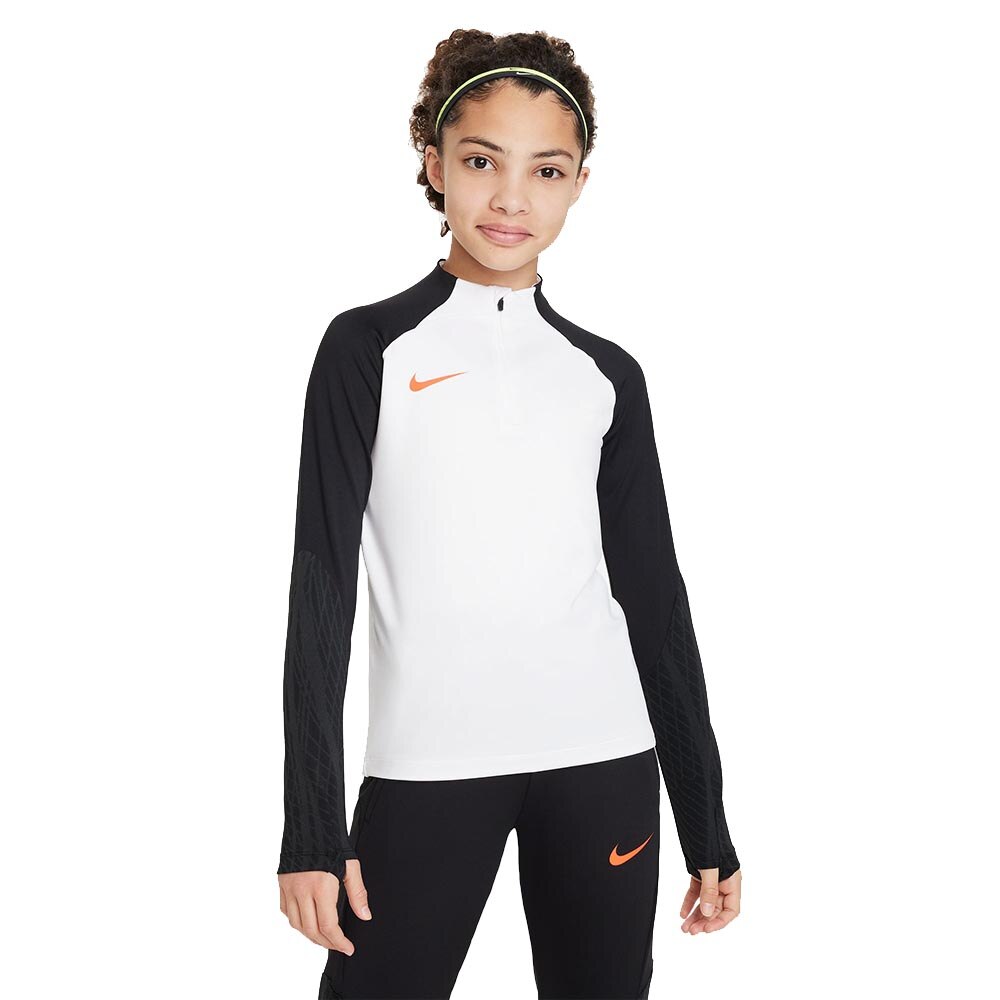 Nike Dri-FIT Strike Treningsgenser Barn Hvit/Sort